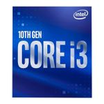 Processador Intel Core i3 10100 Comet Lake 10ª Geração 6MB 4.3GHz LGA 1200 – BX8070110100