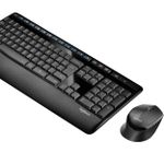 Kit Teclado e Mouse Sem Fio Logitech MK345 Preto ABNT2 – 920-007821