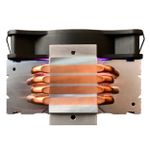 Cooler P/ Processador Gamdias Boreas 120mm E1-410 Lite Preto Rainbow Fixo (Compatível Com LGA 1700)