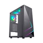 Gabinete Gamer K-Mex Kratos 2 ATX Lateral Acrílica Mid Tower - CG-45TP