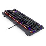 Teclado Mecanico Gamer Redragon Dark Avenger LED Rainbow Switch Marrom ABNT2 - K568R (PT-BROWN)