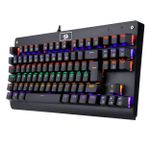 Teclado Mecanico Gamer Redragon Dark Avenger LED Rainbow Switch Marrom ABNT2 - K568R (PT-BROWN)