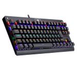 Teclado Mecanico Gamer Redragon Dark Avenger LED Rainbow Switch Marrom ABNT2 - K568R (PT-BROWN)
