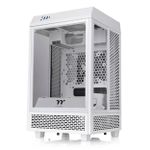 Gabinete Gamer Thermaltake Tower 100 Mini-ITX Vidro Temperado Snow Branco - CA-1R3-00S6WN-00