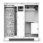 Gabinete Gamer NZXT H9 Flow Branco Vidro Temperado Com 4 Fans - CM-H91FW-01