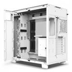 Gabinete Gamer NZXT H9 Flow Branco Vidro Temperado Com 4 Fans - CM-H91FW-01