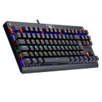 Teclado Mecanico Gamer Redragon Dark Avenger LED Rainbow Switch Vermelho ABNT2 - K568R (PT-RED)