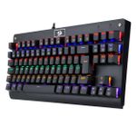 Teclado Mecanico Gamer Redragon Dark Avenger LED Rainbow Switch Vermelho ABNT2 - K568R (PT-RED)