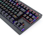 Teclado Mecanico Gamer Redragon Dark Avenger LED Rainbow Switch Vermelho ABNT2 - K568R (PT-RED)