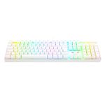 Teclado Mecanico Gamer Redragon Mitra RGB Branco Switch Vermelho ABNT2 - K551W-RGB (PT-RED)