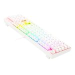 Teclado Mecanico Gamer Redragon Mitra RGB Branco Switch Preto ABNT2 - K551W-RGB (PT-BLACK)