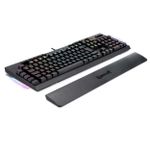 Teclado Óptico Redragon Brahma PRO Preto RGB Switch Vermelho ABNT2 – K586RGB-PRO (PT-RED)