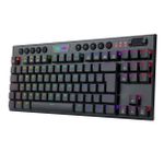 Teclado Mecanico Gamer Redragon Horus RGB TKL Switch Azul ABNT2 - K622-RGB (PT-BLUE)
