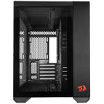 Gabinete Gamer Lian Li Redragon O11 Dynamic Mini Preto - O11DMINI-RD-X