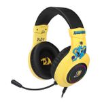 Headset Gamer Redragon Hylas Brancoala RGB Preto - B260RGB