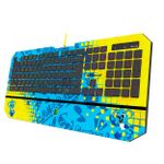 Teclado Gamer Redragon Karura Brancoala RGB Preto ABNT2 - B502