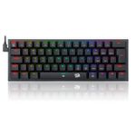 Teclado Mecanico Gamer Redragon Anivia RGB Preto Switch Vermelho ABNT2 - K614-RGB (PT-RED)
