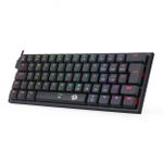 Teclado Mecanico Gamer Redragon Anivia RGB Preto Switch Vermelho ABNT2 - K614-RGB (PT-RED)