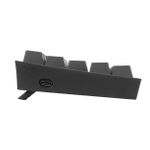 Teclado Mecânico Gamer Redragon Fizz RGB Preto Switch Marrom ABNT2 - K617-RGB-B (PT-BROWN)
