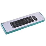 Kit Teclado e Mouse Vinik USB Preto ABNT2 - CC200