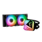 Water Cooler MSI MAG Coreliquid C240 RGB 240mm Preto - 306-7ZW2R11-813