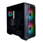Gabinete Gamer Cooler Master HAF 500 Com 4 FANs ARGB MId Tower Preto - H500-KGNN-S00