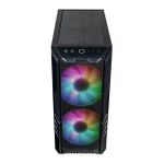 Gabinete Gamer Cooler Master HAF 500 Com 4 FANs ARGB MId Tower Preto - H500-KGNN-S00