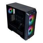 Gabinete Gamer Cooler Master HAF 500 Com 4 FANs ARGB MId Tower Preto - H500-KGNN-S00