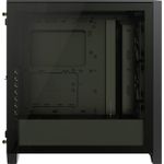 Gabinete Gamer Corsair 4000D Airflow Com 3 FANs RGB Mid Tower Preto - CC-9011240-WW