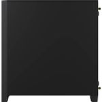 Gabinete Gamer Corsair 4000D Airflow Com 3 FANs RGB Mid Tower Preto - CC-9011240-WW