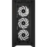 Gabinete Gamer Corsair 4000D Airflow Com 3 FANs RGB Mid Tower Preto - CC-9011240-WW