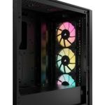 Gabinete Gamer Corsair 4000D Airflow Com 3 FANs RGB Mid Tower Preto - CC-9011240-WW