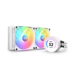 Water Cooler NZXT Kraken Elite RGB 240mm Display LCD Programável Branco - RL-KR24E-W1
