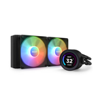 Water Cooler NZXT Kraken Elite RGB 240mm Display LCD Programável Preto - RL-KR24E-B1