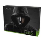 Placa de Vídeo Galax NVIDIA GeForce RTX 4080 ST (1-Click OC) 16GB GDDR6X - 48NZM6MD6LTS