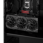 Gabinete Gamer XPG Mid-Tower Defender C/ 3 Fans Preto