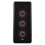 Gabinete Gamer XPG Mid-Tower Defender C/ 3 Fans Preto
