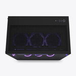 Gabinete Gamer NZXT H9 Flow Preto Vidro Temperado Com 4 Fans - CM-H91FB-01 