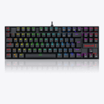 Teclado Mecanico Gamer TKL Redragon Kumara Preto RGB Switch Preto - K552RGB-1 (PT-BLACK)