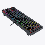 Teclado Mecanico Gamer TKL Redragon Kumara Preto RGB Switch Preto - K552RGB-1 (PT-BLACK)