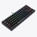 Teclado Mecanico Gamer TKL Redragon Kumara Preto RGB Switch Preto - K552RGB-1 (PT-BLACK)