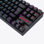 Teclado Mecanico Gamer TKL Redragon Kumara Preto RGB Switch Preto - K552RGB-1 (PT-BLACK)