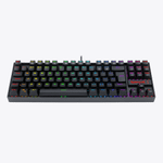 Teclado Mecanico Gamer TKL Redragon Kumara Preto RGB Switch Preto - K552RGB-1 (PT-BLACK)