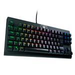 Teclado Mecanico Gamer TKL Redragon Dark Avenger Preto RGB Switch Marrom K568RGB-2 (PT-BROWN)
