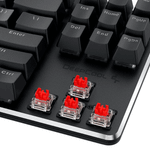 Teclado Mecanico Gamer DeepCool KB500 Preto RGB Switch Outemu Vermelho R-KB500-BKAN4A-G
