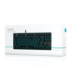  Teclado Mecanico Gamer DeepCool KB500 Preto RGB Switch Outemu Vermelho R-KB500-BKAN4A-G