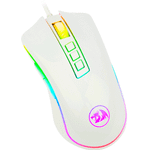 Mouse Gamer Redragon Cobra Lunar White RGB M711W