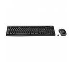 Kit Teclado e Mouse Sem Fio Logitech MK270 Preto - 920-004433