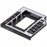Adaptador Vinik Caddy p HD ou SSD Gaveta DVD Notebook SATA - AC-127