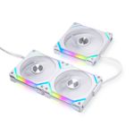Kit 3x Cooler Lian Li Uni Fan SL120 V2 RGB 120mm 2000RPM Branco - UF-SL120V2-3W